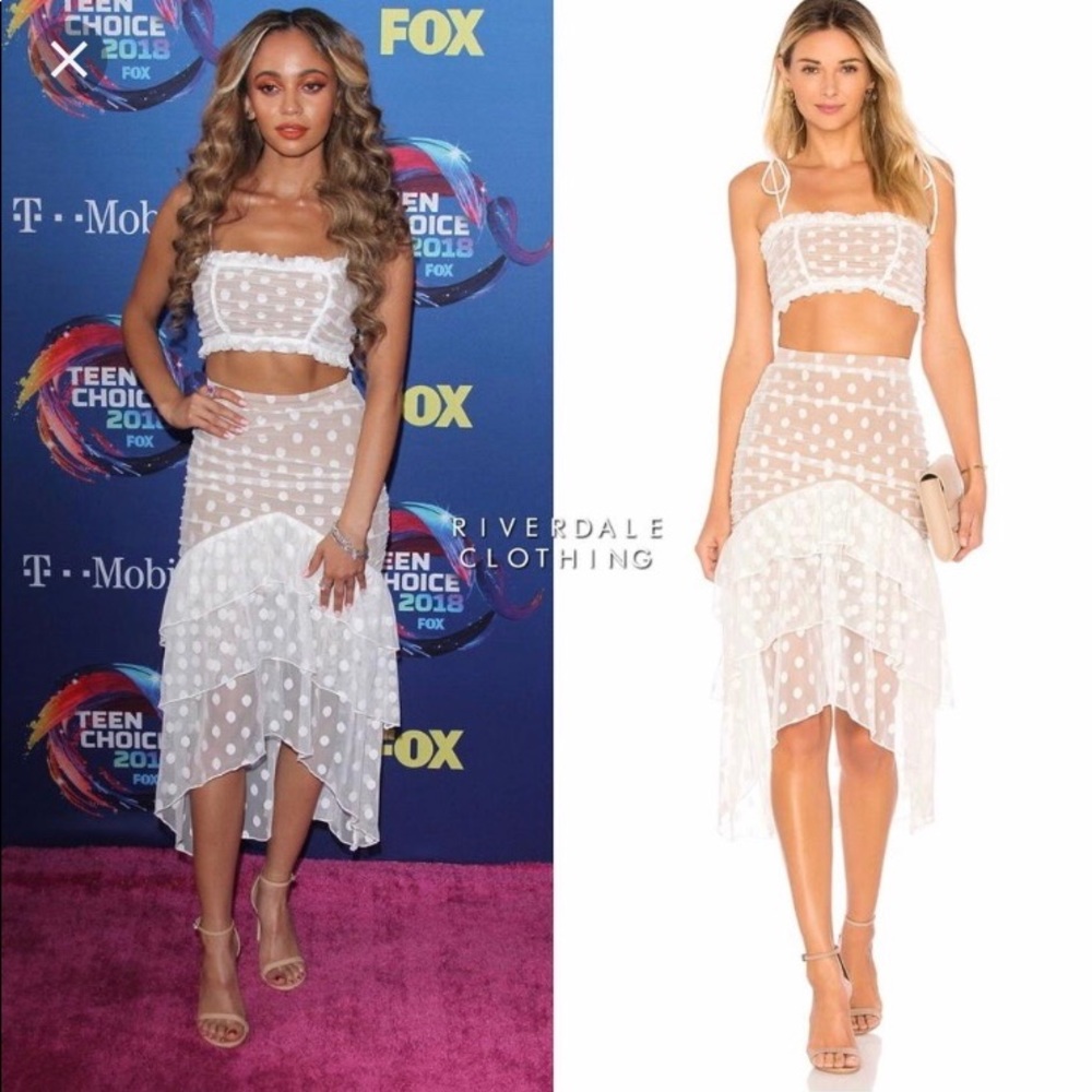 Majorelle matching set! Top AND skirt.